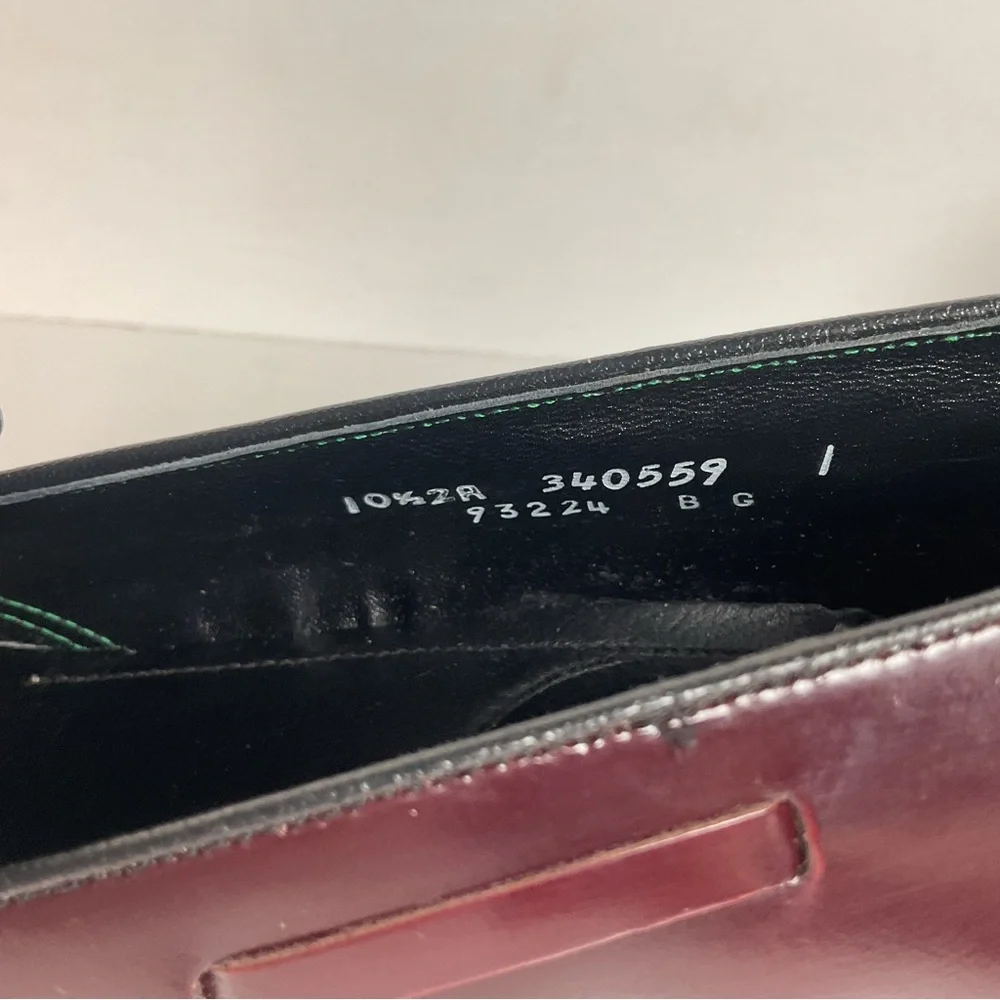 Vintage Florsheim Imperial Tassel Loafers | Tuscany Bordeaux | Men’s 10.5 AA
